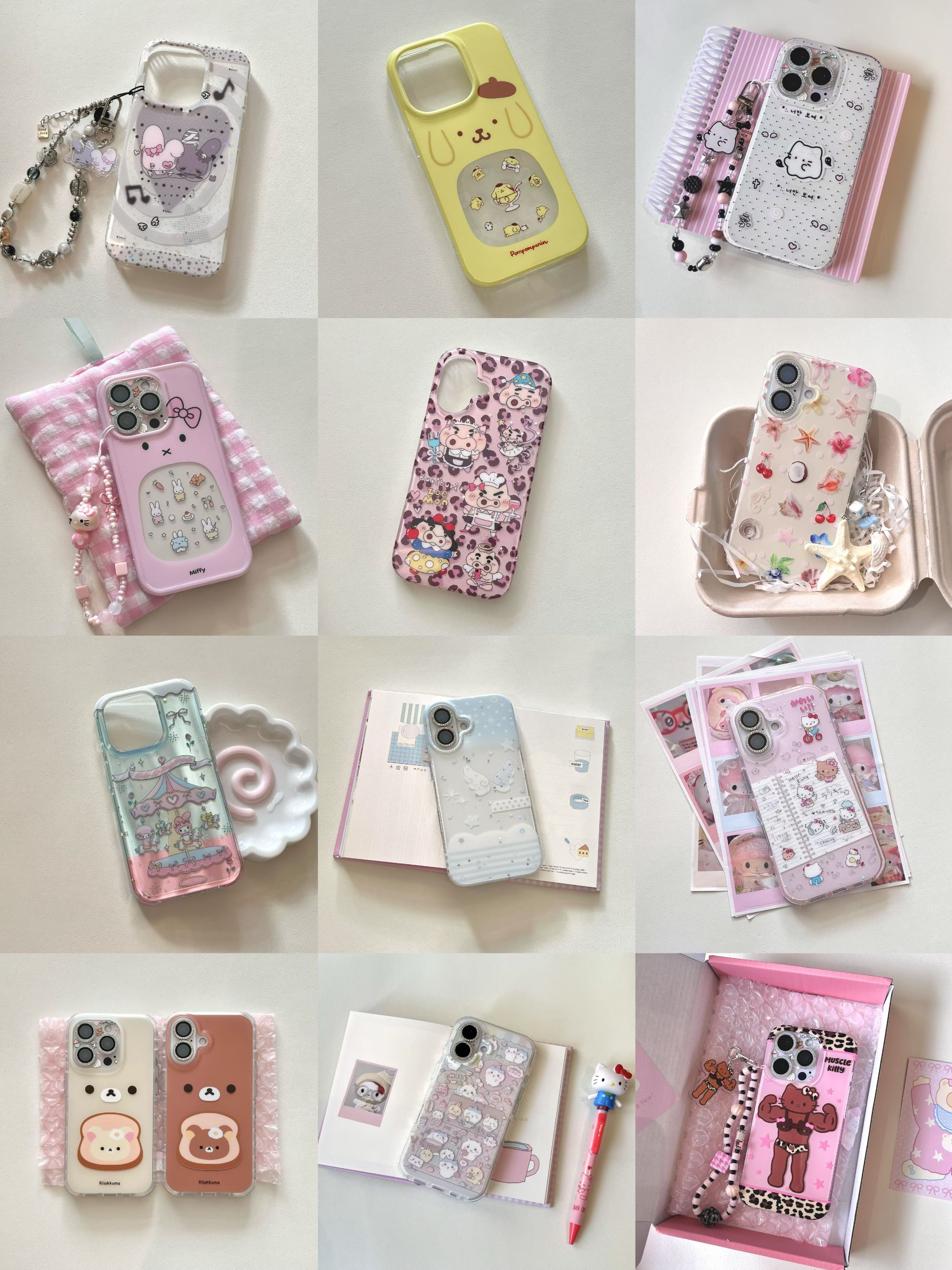 茶茶家直播自选壳可爱韩系壳女款