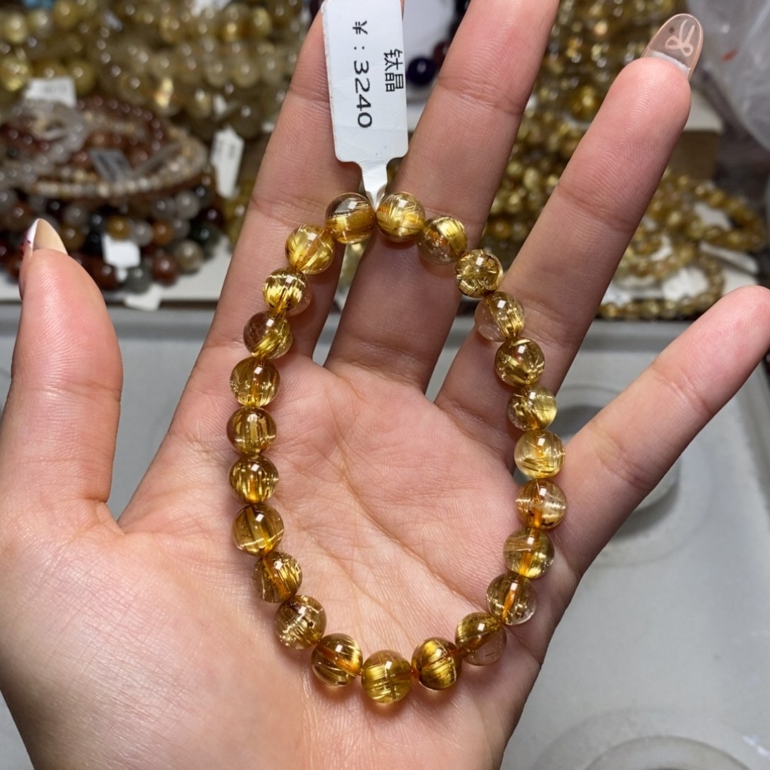 水晶手链未镶嵌手链