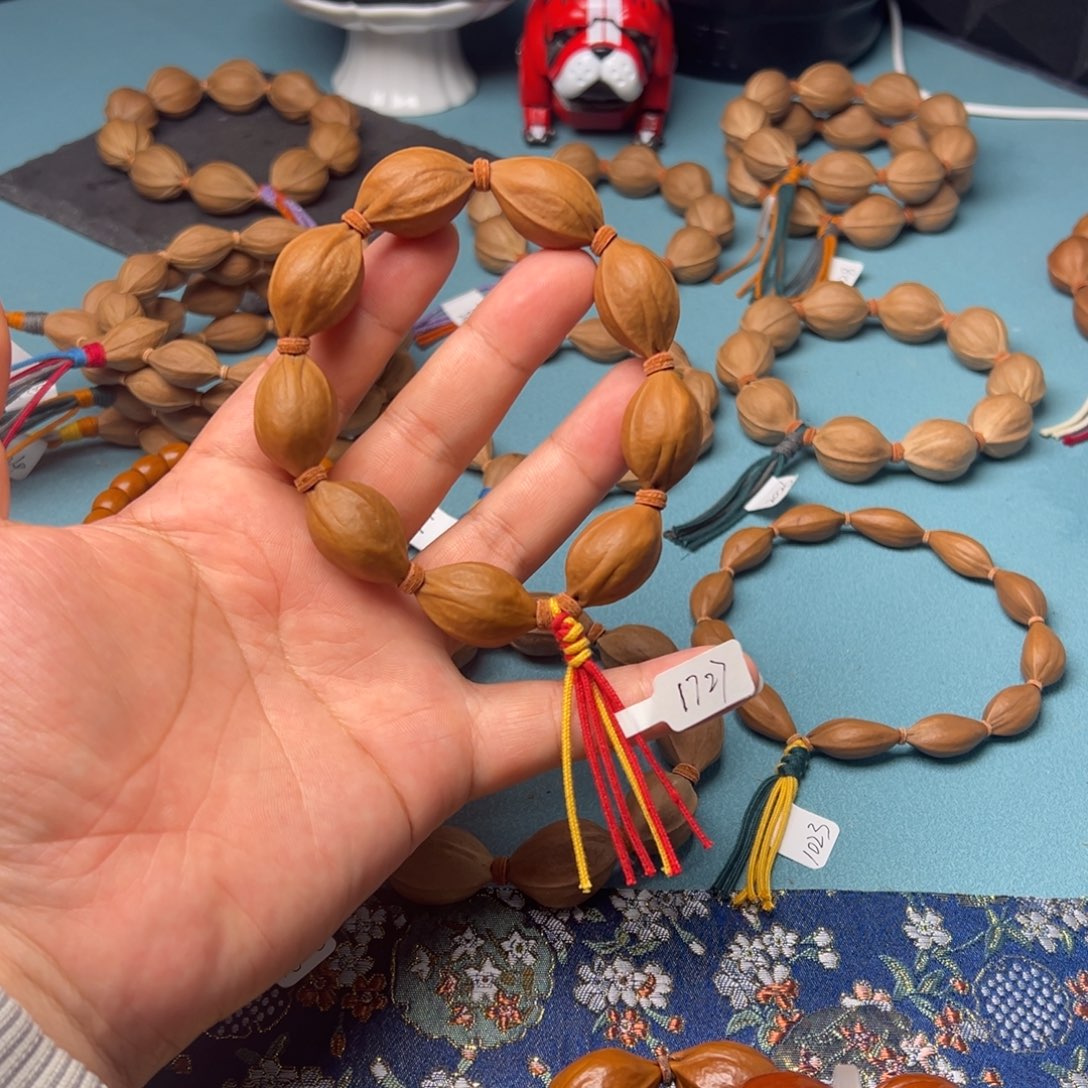 橄榄核手串/手链原生态梅林铁核17/27