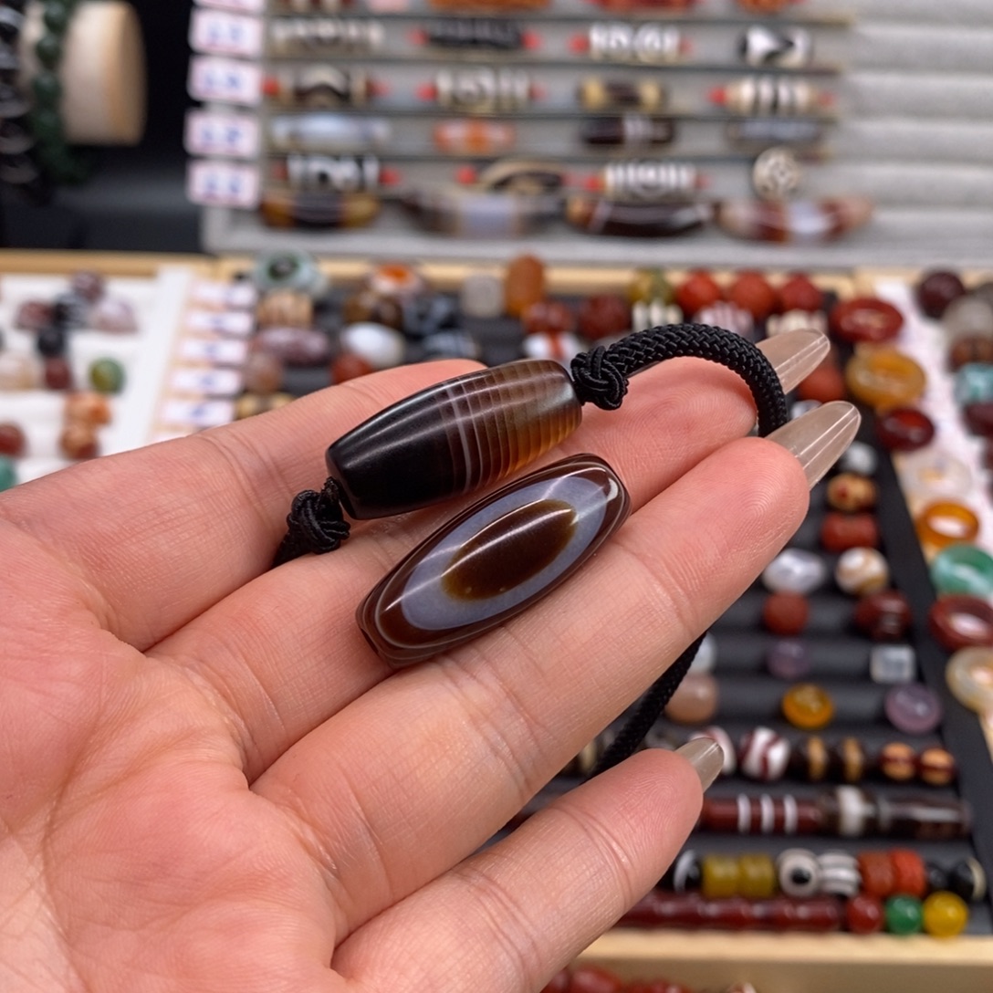 প***坊玛瑙/玉髓合金珠宝半成品