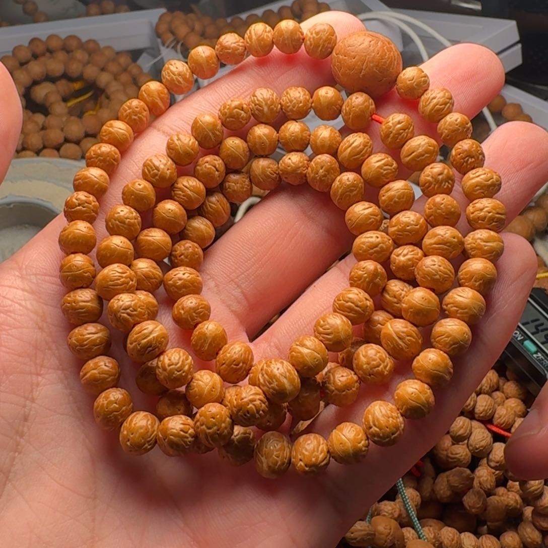 凤眼菩提手串枣核小尺寸