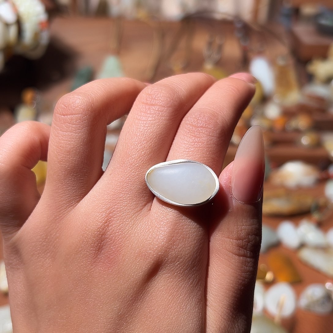 和田玉颈饰银S925镶嵌