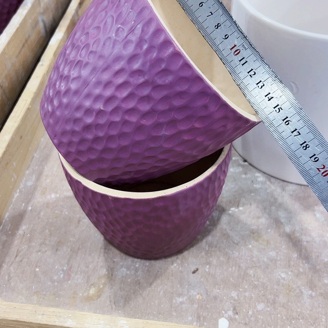 有孔外贸尾单陶瓷花盆凑单10米包邮