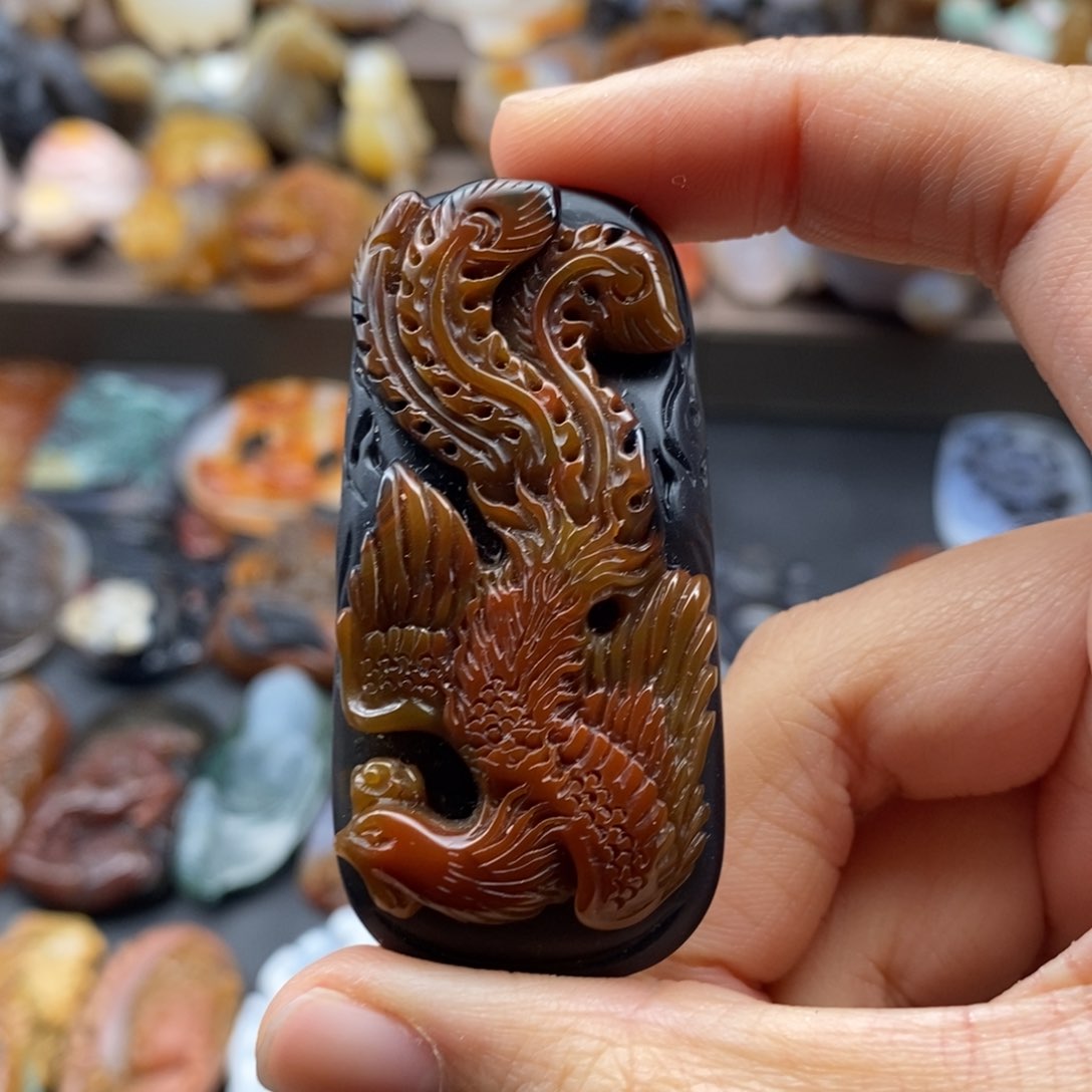 未镶嵌吊坠(不含链)玛瑙/玉髓