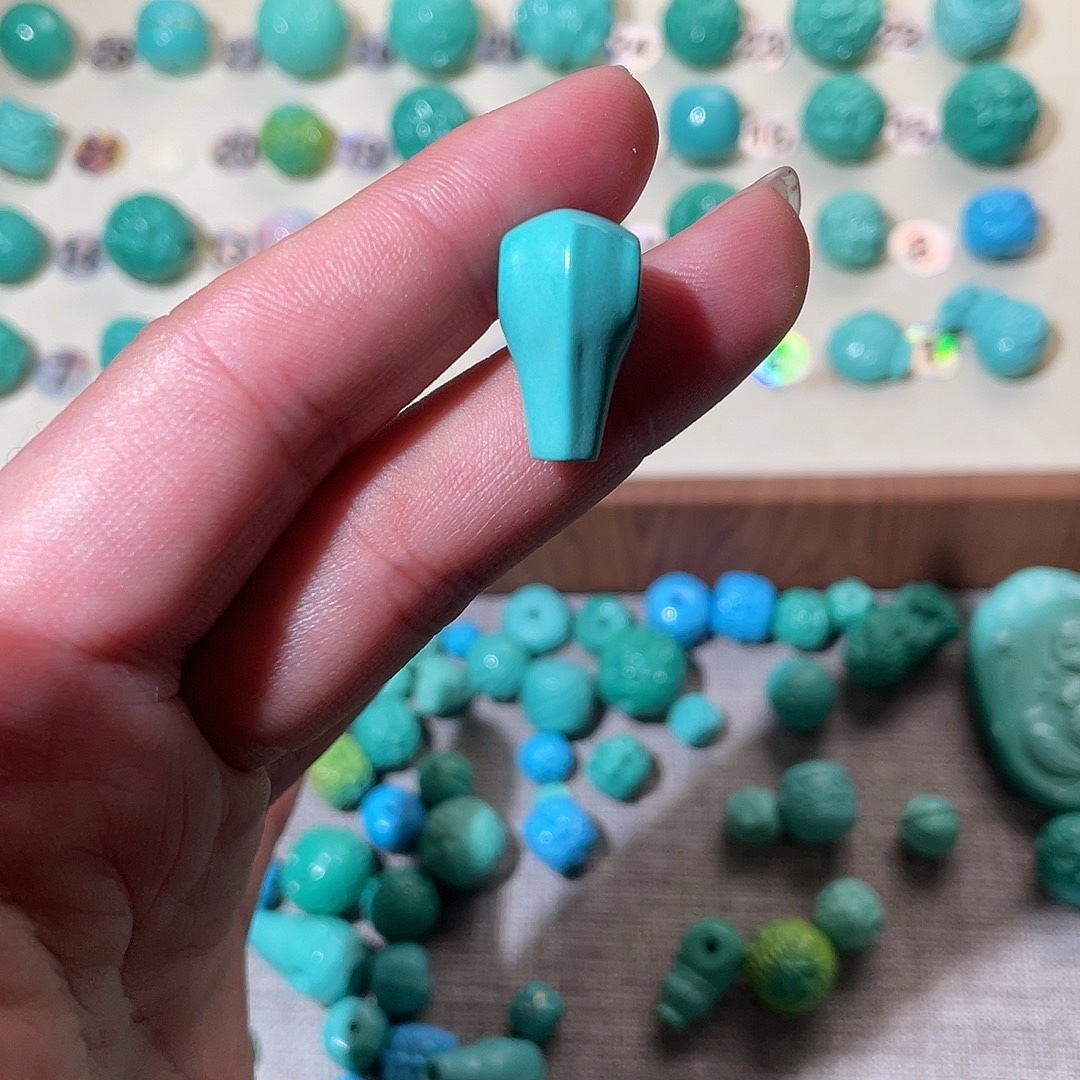 手工雕刻配饰配珠卡10+微瑕