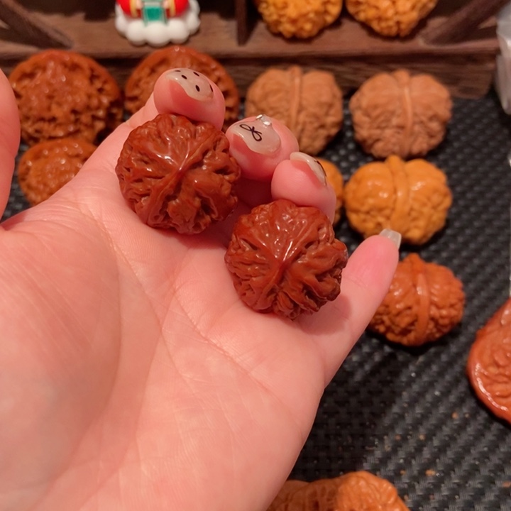 文玩核桃把件大**世28尺寸粗筋南瓜1225