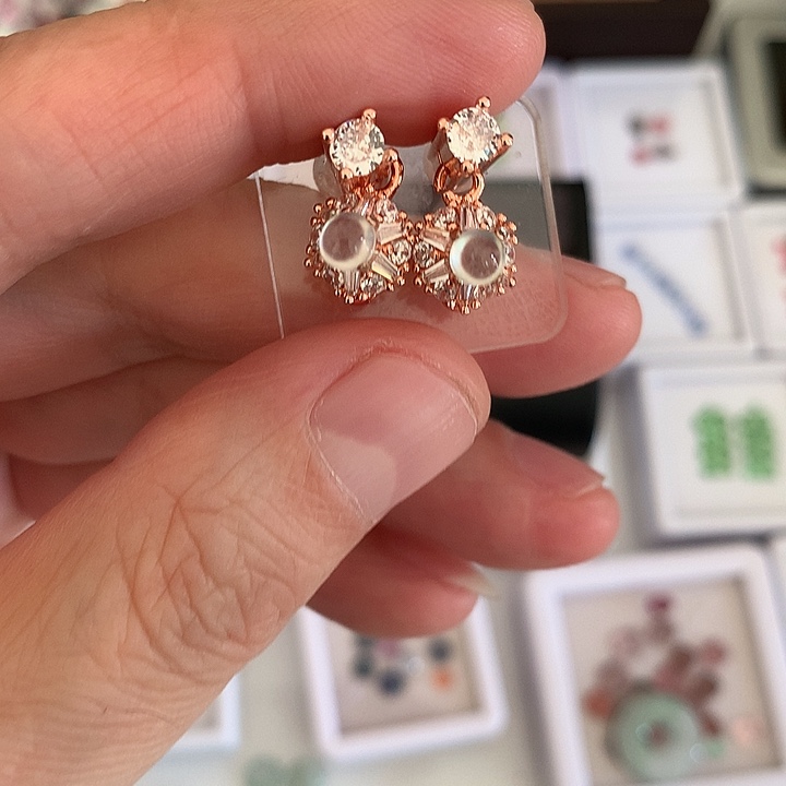 翡翠散珠翡翠A货天然