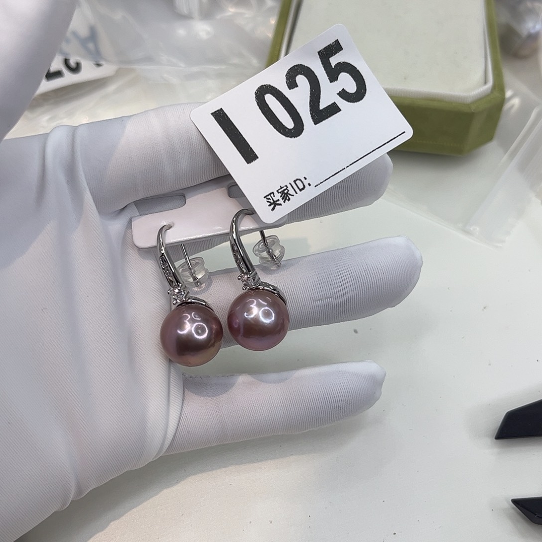 合金耳饰淡水珍珠