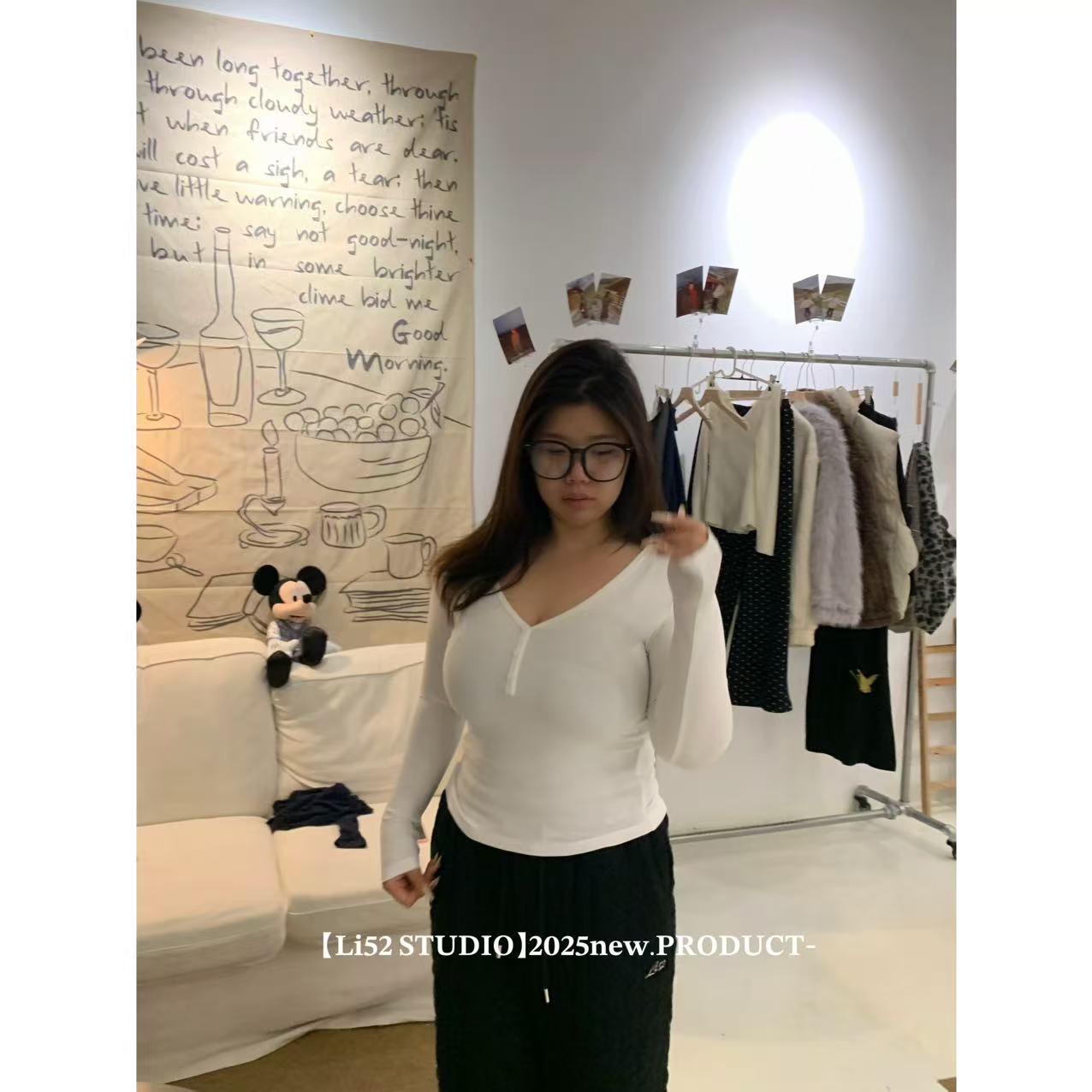 曦曦子【两色内搭】2025ss.纯色修身打底衫/秋冬基础百搭#s5093