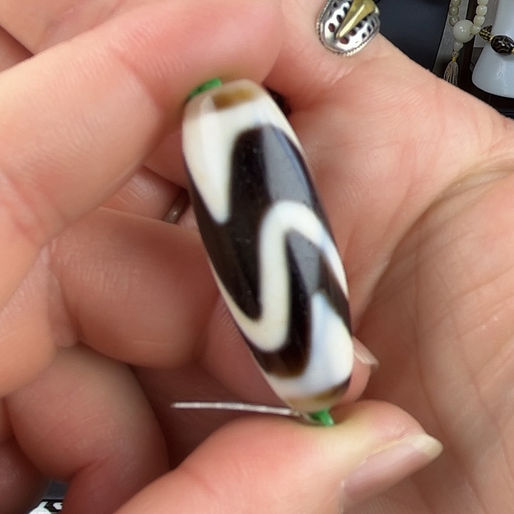 玛瑙/玉髓合金颈饰