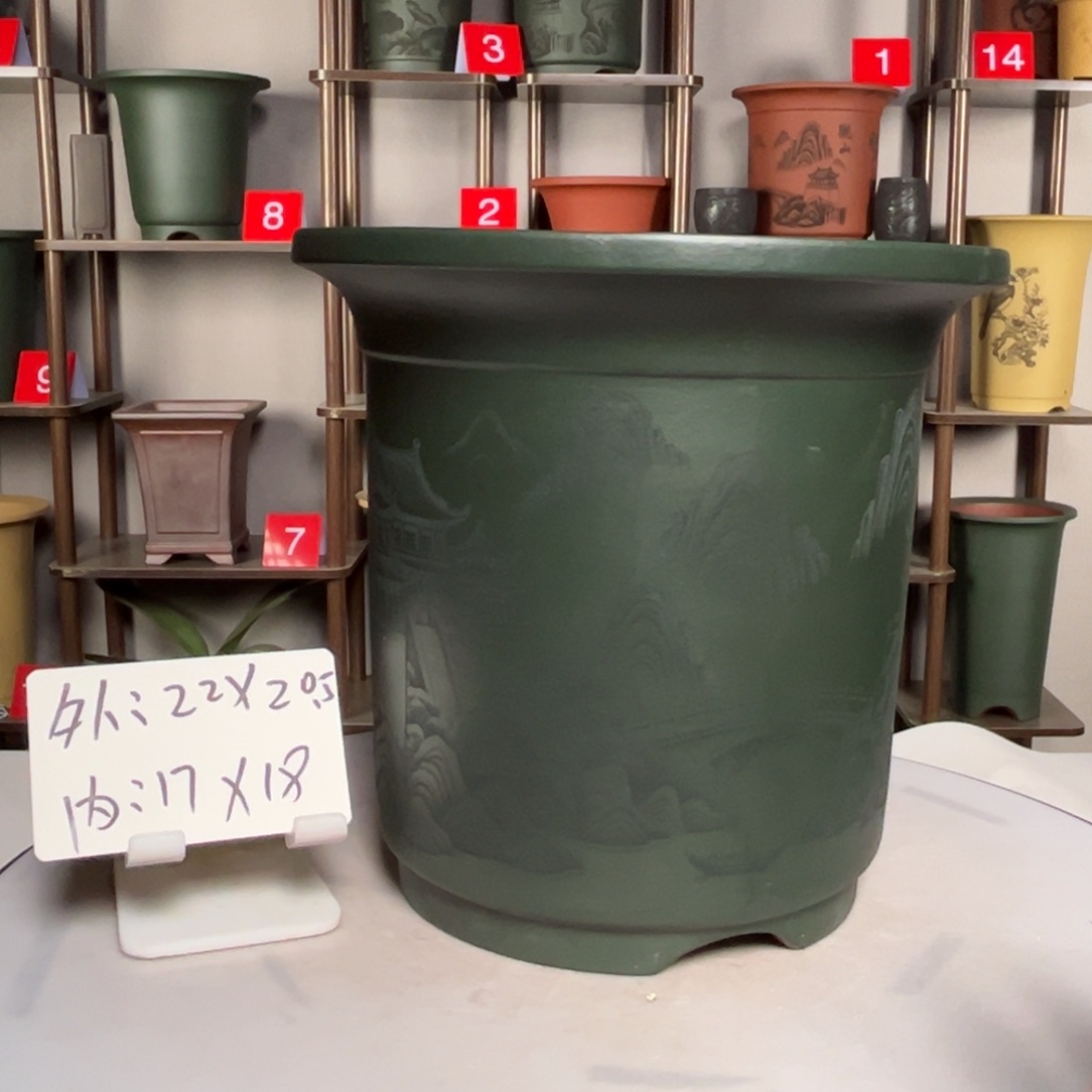 紫砂花盆紫砂花盆