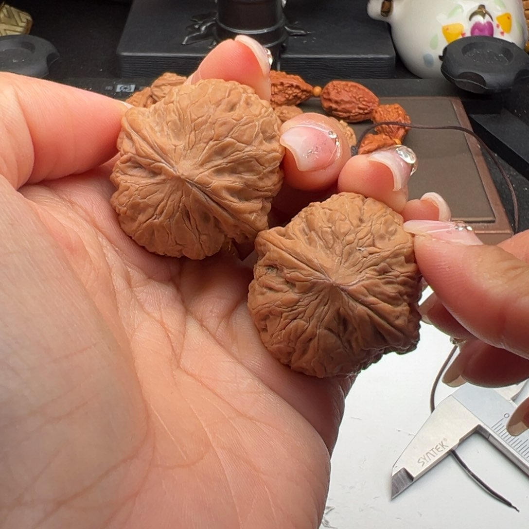 文玩核桃把件铁锤35