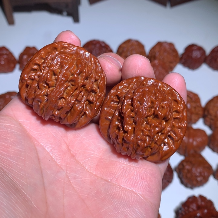 文玩核桃把件吃****怒四座楼15