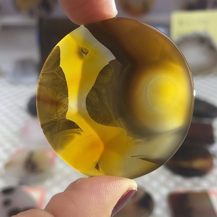 玛瑙/玉髓合金颈饰