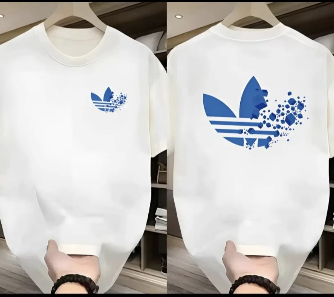 【一折粉丝福利】夏季男女同款百搭时尚潮牌短袖T恤