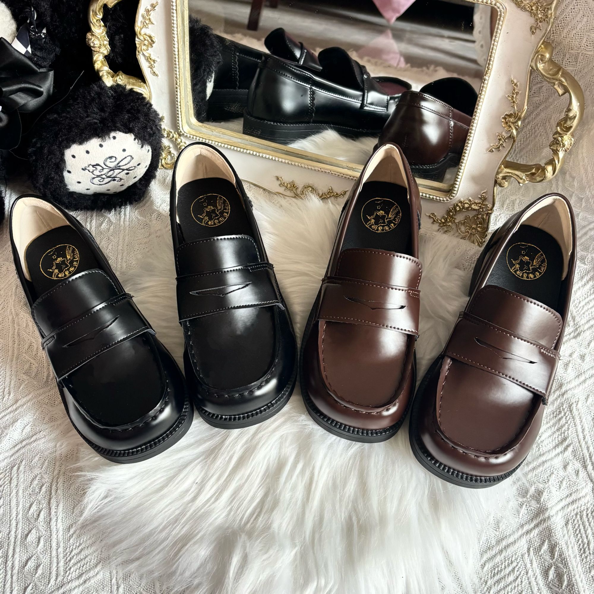 联名款jk制服鞋【极星海洋仙女教母原创】3cm不掉跟不磨脚可暴走