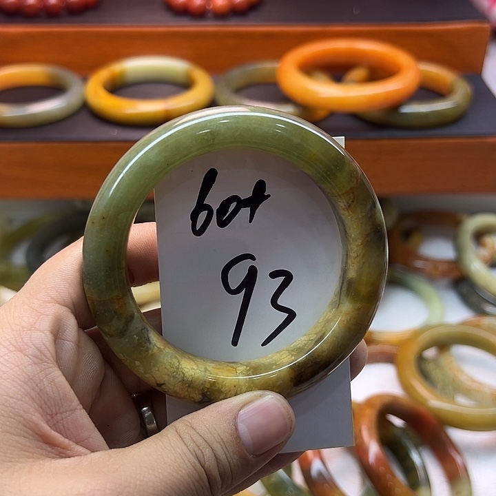 蛇纹石玉合金手镯