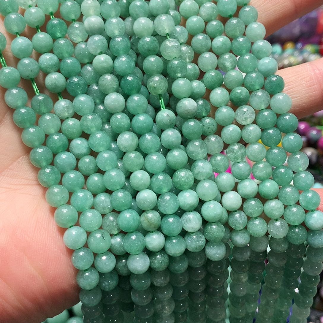 未镶嵌手串玛瑙/玉髓卡6两条翡翠散珠