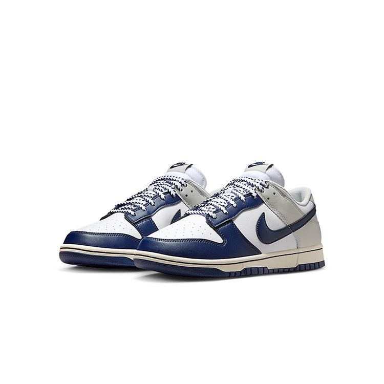 Nike耐克男鞋DUNK LOW灰白藏蓝低帮复古板鞋运动休闲鞋IM2222101