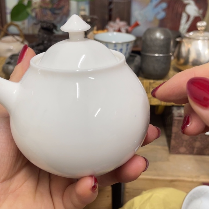 E***生瓷中古艺术品摆件