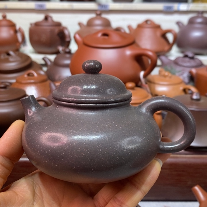 浪***仙紫砂茶壶微瑕处理一把
