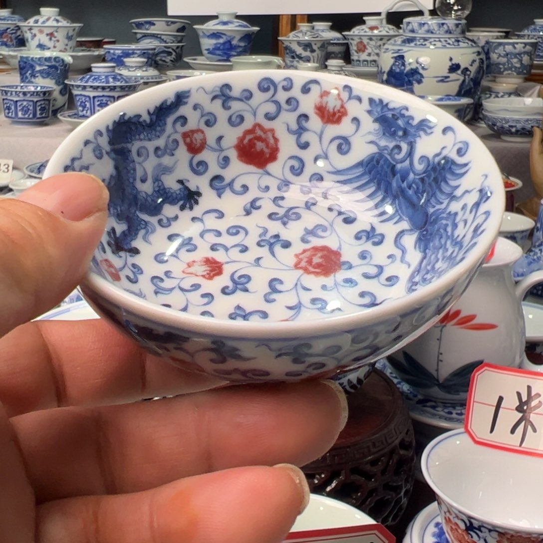 摆件景德镇青花陶瓷