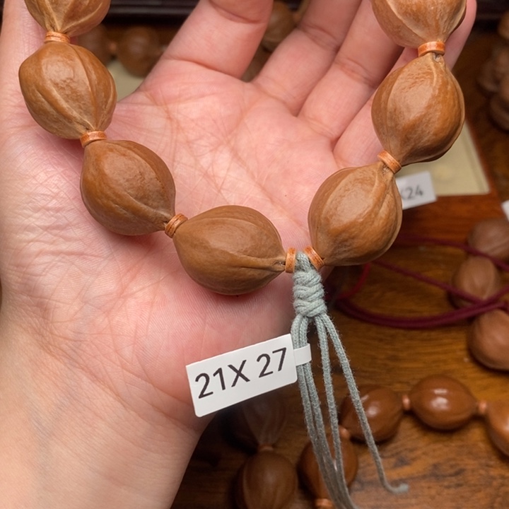 嘿***。橄榄核手串/手链21大尺寸