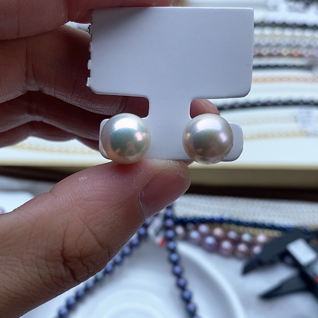 海水珍珠颈饰银S925镶嵌