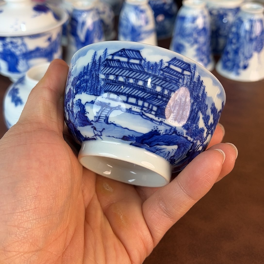 杯景德镇全手工手绘陶瓷