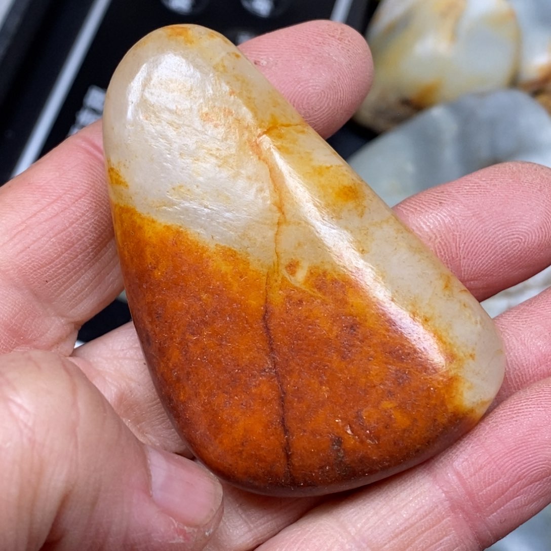 和田玉（糖玉）挂件未镶嵌