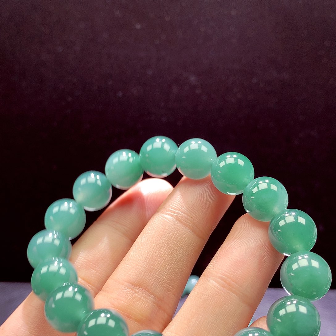 翡翠手链未镶嵌手链