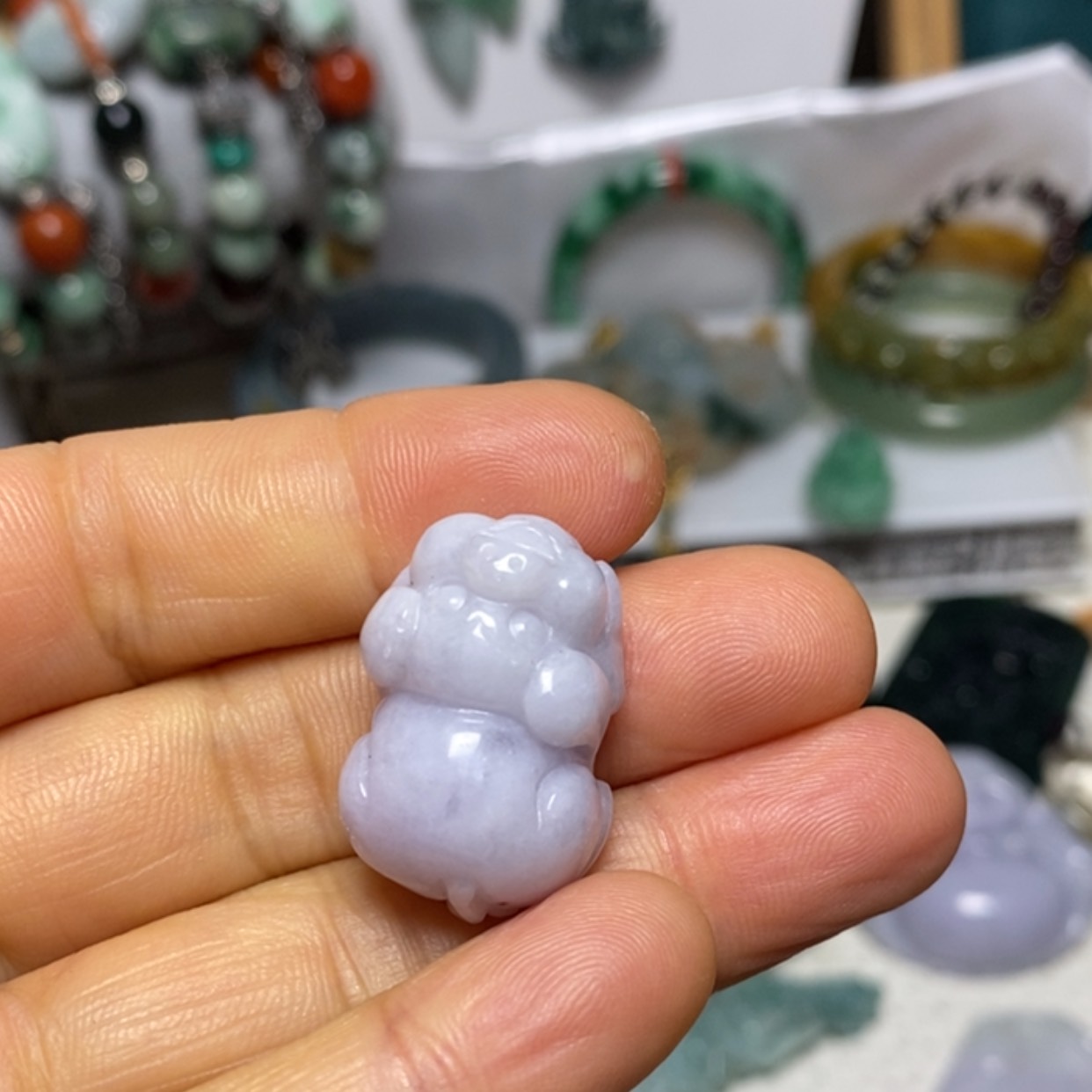 【闪购商品】翡翠吊坠(赠链)未镶嵌