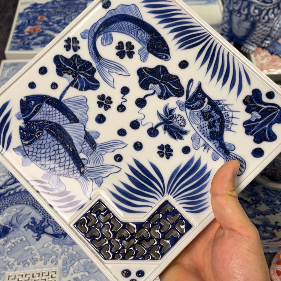 景德镇陶瓷手工手绘