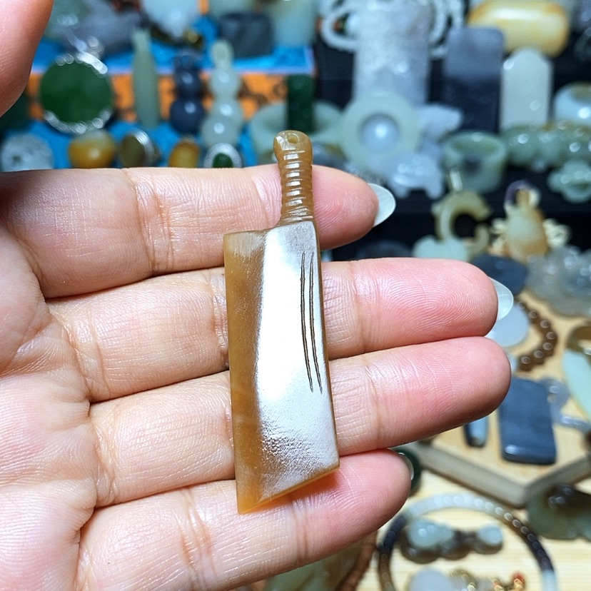 【闪购商品】项链未镶嵌和田玉