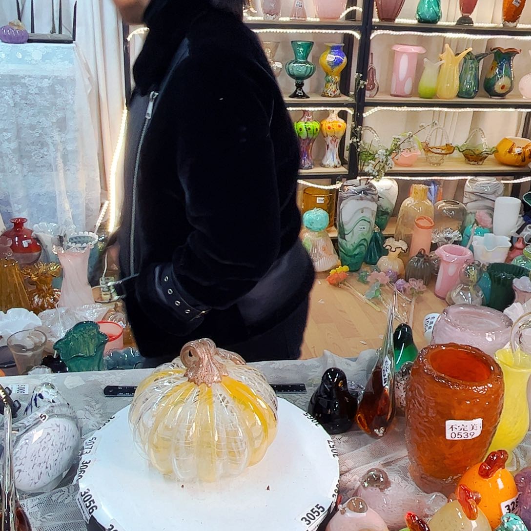 南瓜家悦美居琉璃摆件