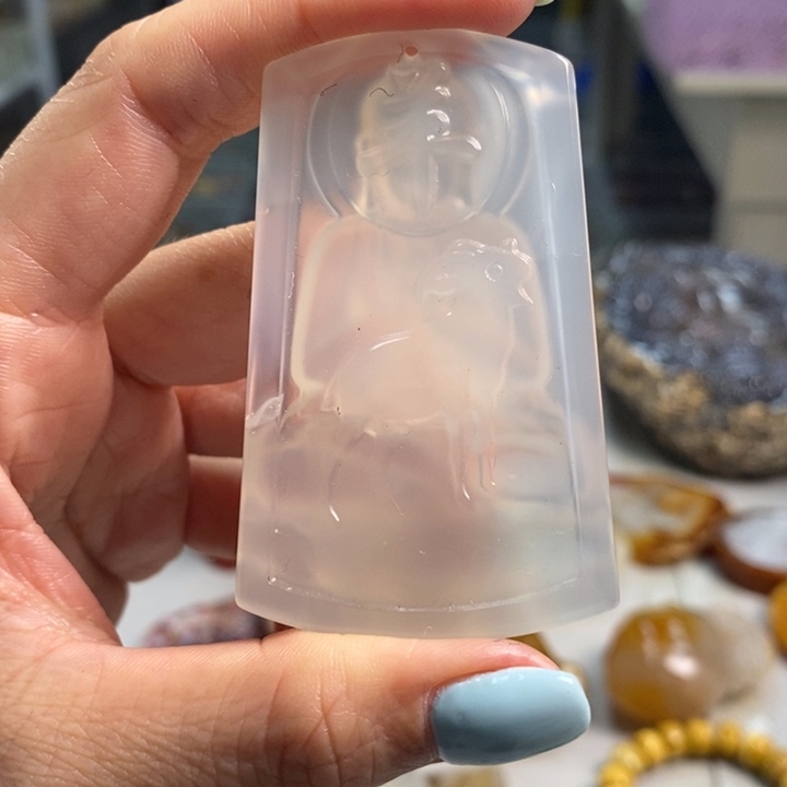 玛瑙/玉髓吊坠(不含链)未镶嵌