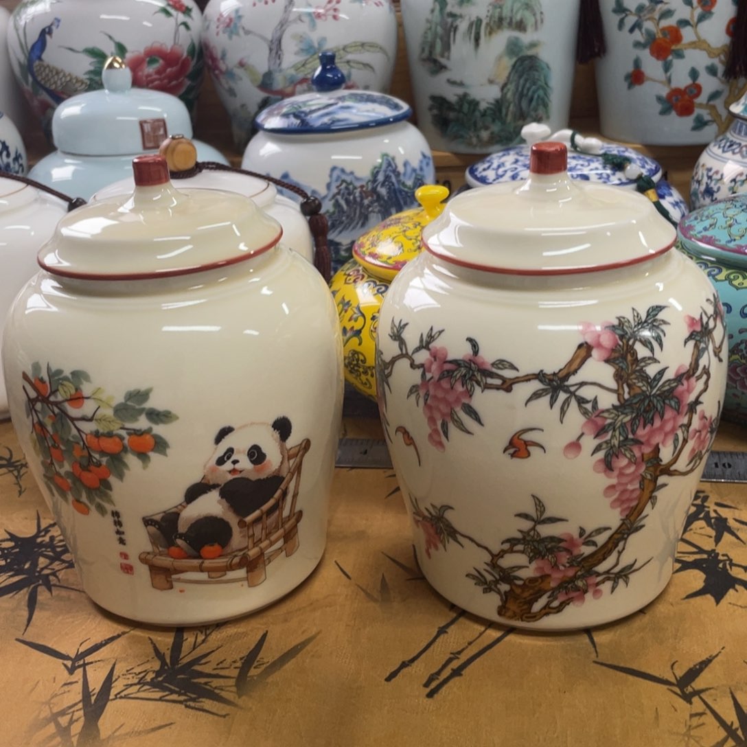 摆件茶叶罐蜂密封罐