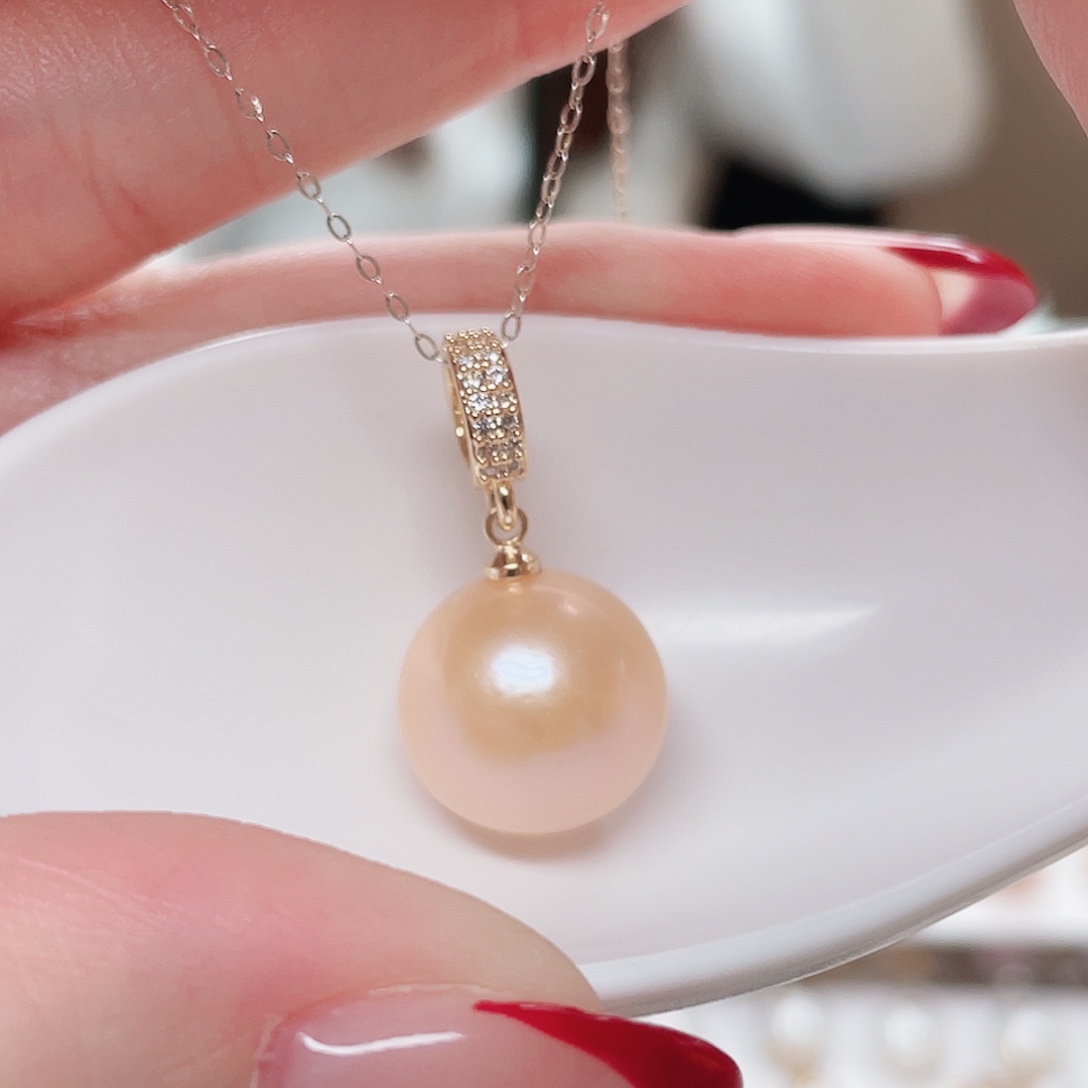 淡水珍珠合金吊坠(赠链)