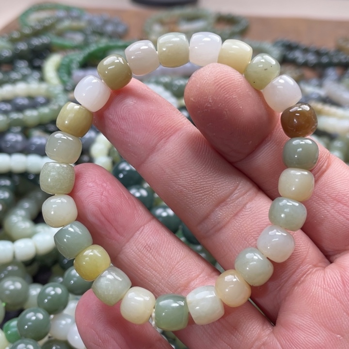 和田玉手链未镶嵌