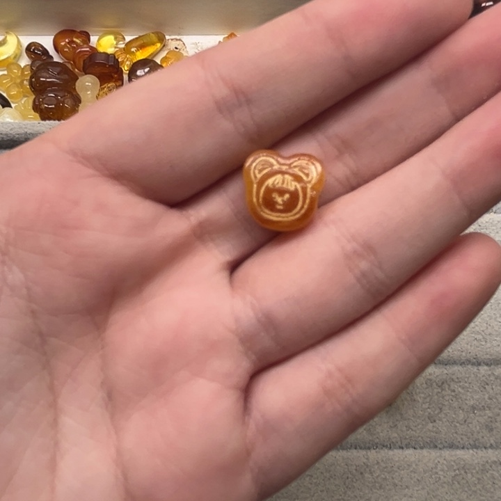 裸石琥珀未镶嵌不****1天然蜜蜡配件