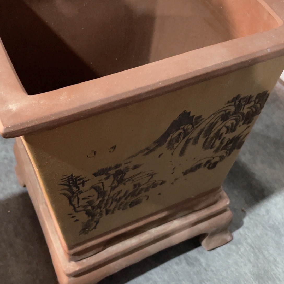 紫砂花盆紫砂等传统工艺制作