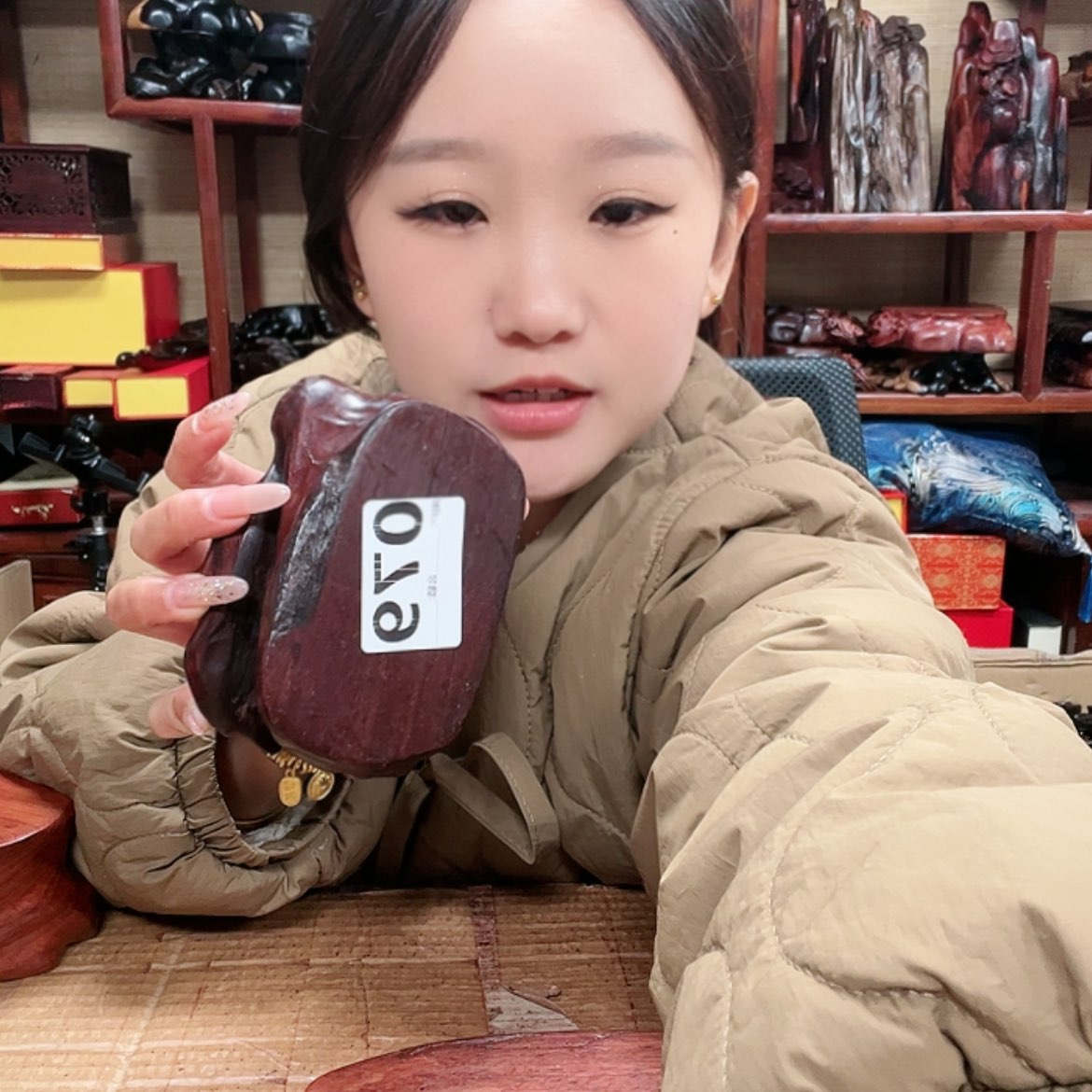 【闪购商品】贡木行***全红木工艺品
