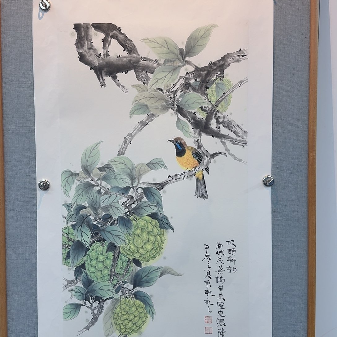 国画多次参加国内外大型展览交流
