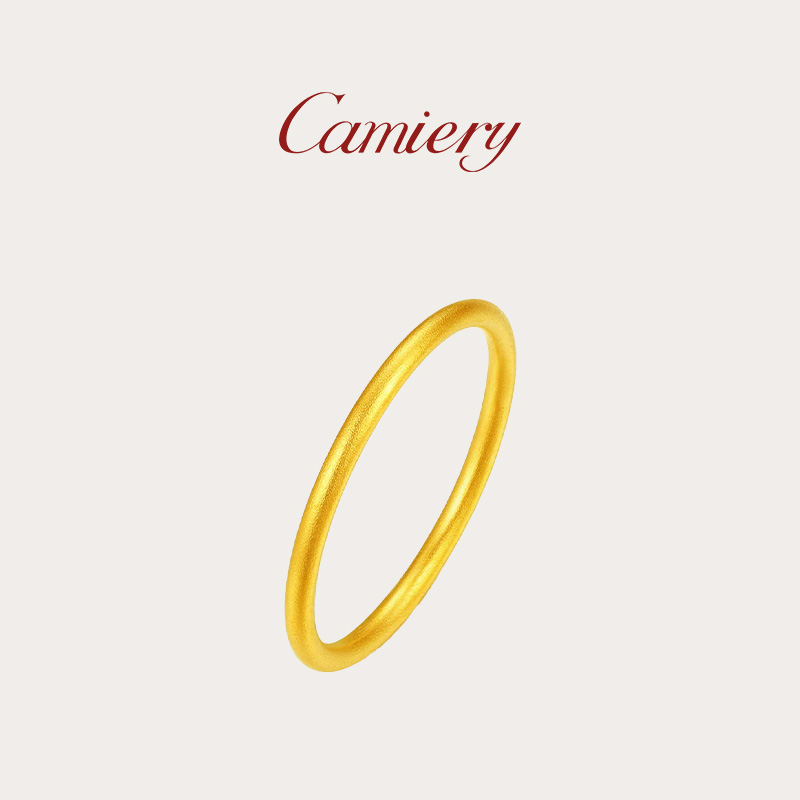 CAMIERY/卡美瑞 新中式素圈戒指