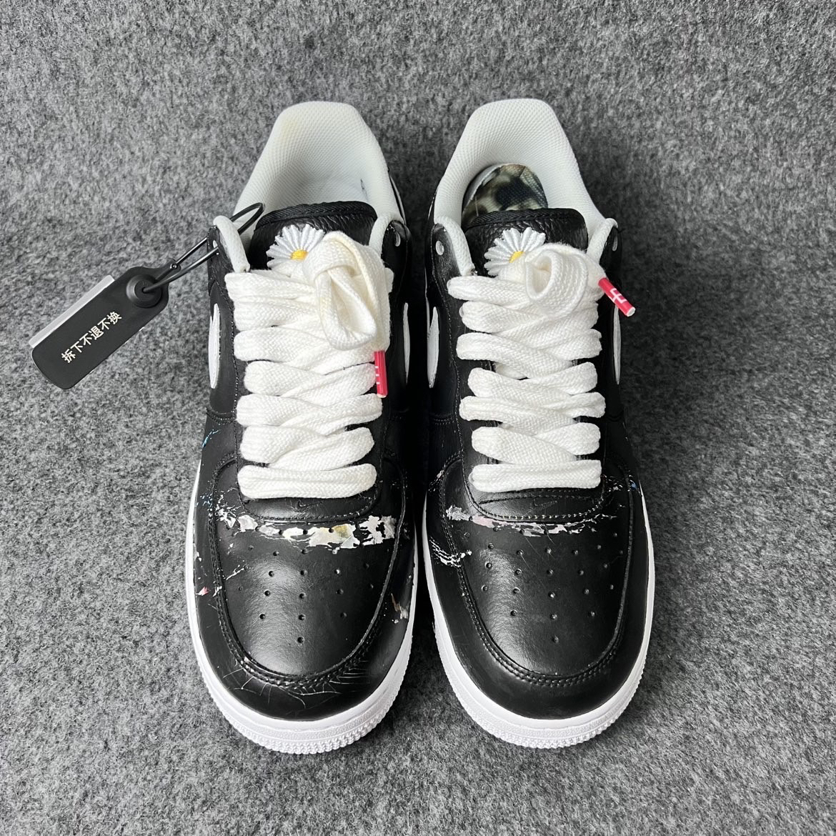 95新 LANVIN Af1权志龙46码原盒h0803鞋