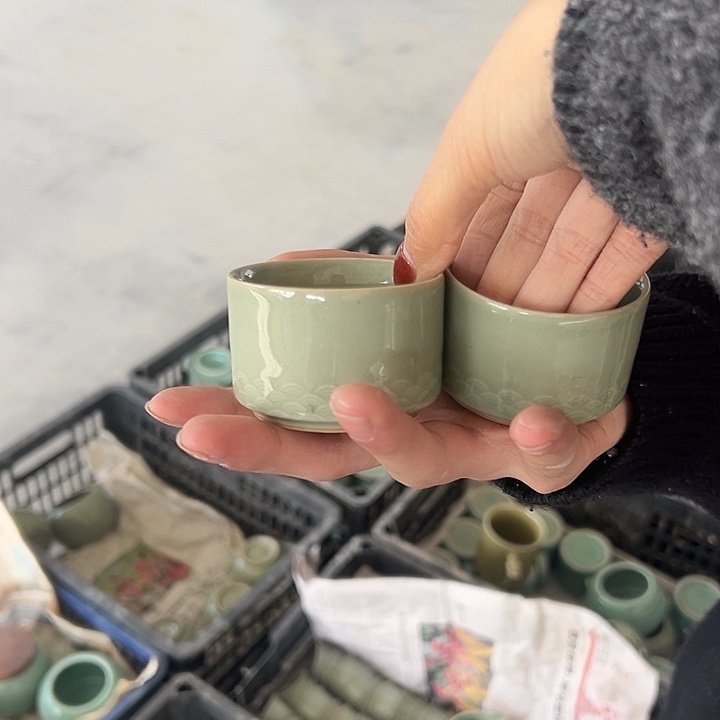 小米茶器龙泉青瓷