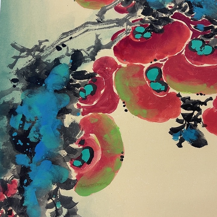 国画手绘国画作品