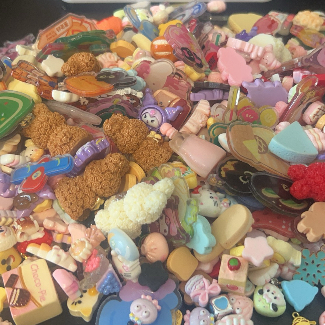 大混锅小鼻嘎玩具卡通树脂diy配件