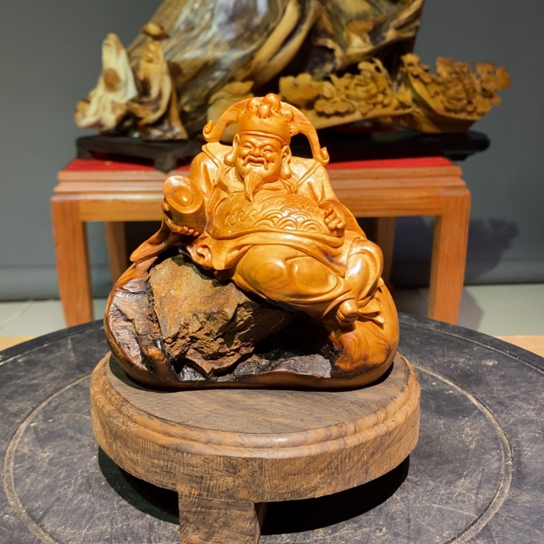 柏木（崖柏）崖柏木雕刻