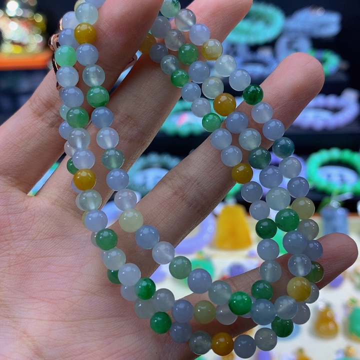 未镶嵌手链翡翠翡翠